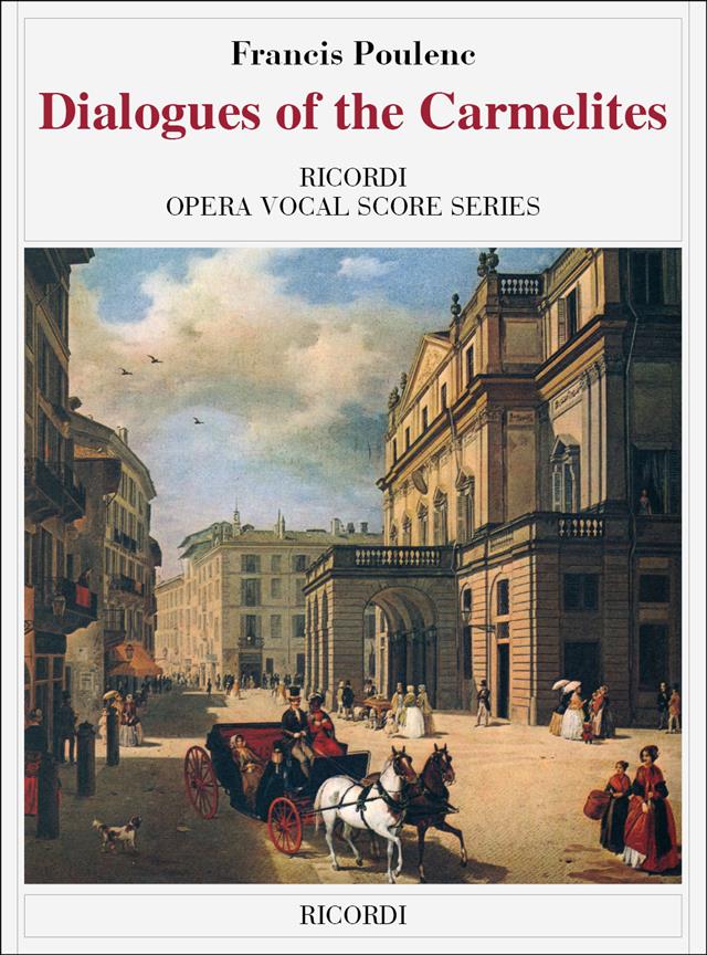 Dialogues Of The Carmelites - Opera Vocal Score - Ed. Tradizionale - Testo Cantato Francese-Inglese - árie pro zpěv a klavír